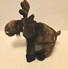 Ganz Webkinz Moose 9  Plush Stuffed Animal Toy Chocolate Brown Hm375 No Code