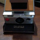 Polaroid Sx-70 Land Instant Camera Vintage Brown Sx-70 Land Camera W leather Bag