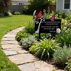 Large Memorial Grave Marker Cemetery Decorations For Grave Acrylic Memorial R   
