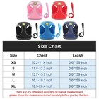 Cat Dog Pet Harness Adjustable Control Vest With Leash For Small Medium Dog