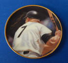 1991 Members Only  Sports Impressions Mickey Mantle 4 25  Plate  mick   7 