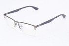 New Ray-ban Rb 6335 2855 Gunmetal Grey Authentic Frames Eyeglasses 56-17