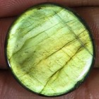 41 30 Cts Natural Labradorite Carved Round Cabochon Gemstone 25 00x6 Mm Mg_753