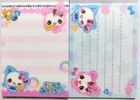 Crux Magical Myu Chan Mini Memo Pad 70 Animal Rabbit Cat Heisei Made In Japan