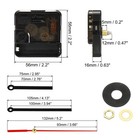 Clock Mechanism Replacement  Quartz Clock Mechanism Diy Wall Clock  16082