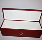 Bollinger Champagne Display Box In Red Wooden - Empty Box 