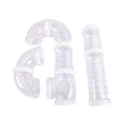 Hamster Rodents Tunnel Toy Gerbil Tunnel Clear Excercise Toy Tube For Ferrets