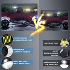 8 X Pure White Led Rock Lights Underbody Glow Lamp For Offroad Suv Pickup Truck