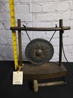 Nwt World Market Thailand Chao Khan Hilltribe Gong With Wooden Stand And Drum