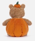 Pumpkin Teddy Bear Plush Toy Soft Stuffed Animal Halloween Gift