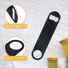 Stainless Steel Flat Bottle Opener Beer Bottle Opener 7inch