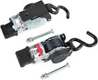 4 Pack 1 x10  Bolt On Retractable Ratchet Cargo Tie Down Straps Self Ratcheting