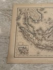 Antique C  1855 East Indies Singapore Asia Jh Colton Hand Color Map 16 75x14 25   