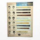 Vintage 1969 H b Louisville Slugger Autographed Baseball Bats Dealer Catalog