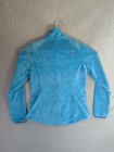 The North Face Osito Fleece Jacket Womens Medium Blue Full Zip Outdoor Fuzzy