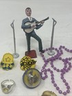 Vintage Cracker Jack Gum Ball Cereal Premium  Charm Toy Beatles Rings Skull Lot
