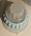 Vintage Tupperware Jello Mold  1201-1202-1203   Mint Green With Insert   Lid