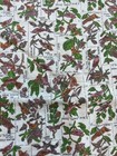 Rare Feedsack Fabric     Ornithology   Flora Blocks     Vintage Nature Cotton