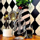 Vintage Violin cello Glass Bottle - Musical Instrument Shaped Collectible