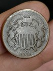 1864 Large Motto Two Cent Piece Good