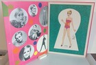 Vintage Original 1967 Whitman Twiggy Paper Doll Set Uncut Unused Excellent Cond
