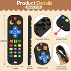 Baby Teething Toys Silicone Baby Remote Teether 3 Months Bpa Free Infant  1  