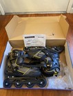 Roller Derby Rd Aerio Q-60 Inline Skates Avs Trs Black Yellow Men Size Us 10 Euc
