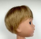 8-9    Short Blonde Doll Wig Reborn Ooak Bjd Bisque Repair Johnny