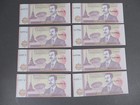 Iraq 10000 Dinar 2002  lot Of 8  Uncirculated Banknote Saddam Hussein