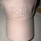 Michael Kors Mk Logo Women s Pink Bouquet Baseball Cap hat Msrp  68