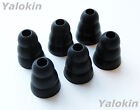 6pcs Eartips For Jbl Tune 230nc Live Free X Nc  Pro - Large Black Triple Flange