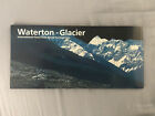 Glacier National Park Newest Version Unigrid Brochure Map Montana Waterton Lake