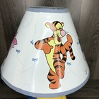 Winnie The Pooh Hunny Pot Nursery Lamp Disney Blue Tested With Shade 