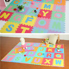 36x Alphabet Numbers Eva Floor Play Mat Baby Room Abc Foam Puzzle Random Color