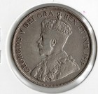Coin Newfoundland 50 Cents 1919 C Km12  Silver