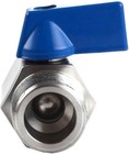 1 4  Female To Male 1 4  Npt Ball Valve - Stainless Steel 304 Male X Female 5pcs