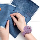  Wrist Pin Holder Slap Bracelet Pin Cushion Needle Holder Handy Pincushion
