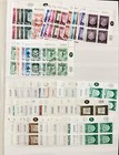 Israel Mnh Used Blocks Marginals Two Stockbook Collection aprx 800 gm3518  2 2kg