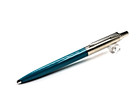 Parker Jotter Ballpoint Pen  Turquoise  Brass Threads Made Pre-1981 Nos  Usa
