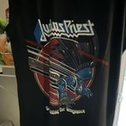 Judas Priest Screaming For Vengeance Black Graphic T-shirt Size M