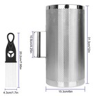 12  X 6  Stainless Steel Guiro Instrument Latin Percussion Metal Guiro Shaker   