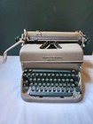 Vintage Remington Rand Standard Manual Typewriter 1950s  Green Keys Usa