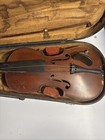 Vintage Antique Violin With Case For Repair Review Pics   Read Description