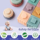 Montessori Toys For Baby Soft Stacking Blocks Rings Balls Sets 3 In 1 Bath Toys