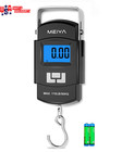 Fish Scale 110lb Portable Luggage Scale Travel Digital Hanging Scale With Hook 