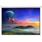 100  4 3 Material Electric Adjustable Motorized Indoor Projector Screen   Remote
