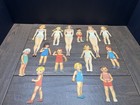 Vintage Lot  Of Paper Dolls  Cutout Base Figures  Craft - 14 Dolls
