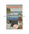 1967 Retro Beer Memorabilia Baseball Schedule Metal Tin Sign