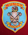 Muncy Pennsylvania Police Patch Lot Trade Stock 10 Police Patches Police Patch