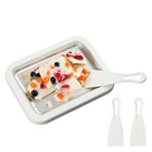 Rolled Ice Cream Tray Homemade Yogurt Rolls Tray With 2 Spatulas Instant K Kidha